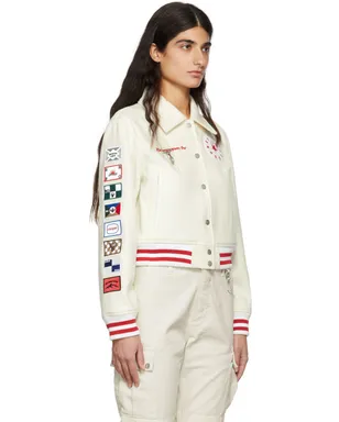 Reese Cooper ウール Varsity ボンバージャケット - サムネイル2