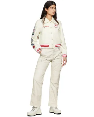 Reese Cooper ウール Varsity ボンバージャケット - サムネイル4