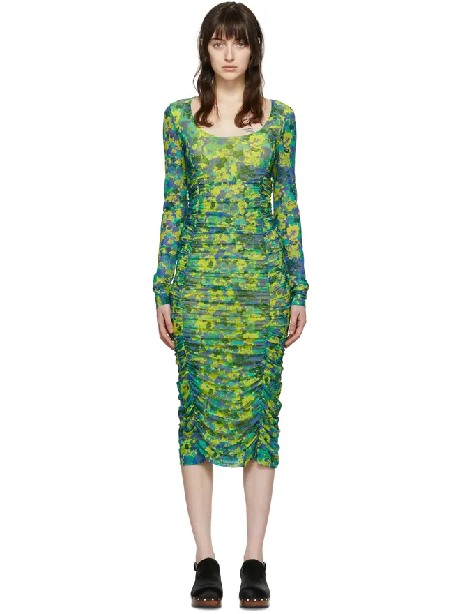 Ganni Ganni リサイクルナイロン ミディアム ワンピースの商品画像