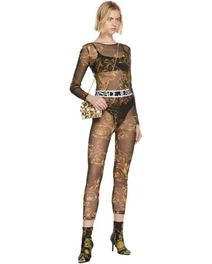 Versace Jeans Couture Footless タイツ - サムネイル4