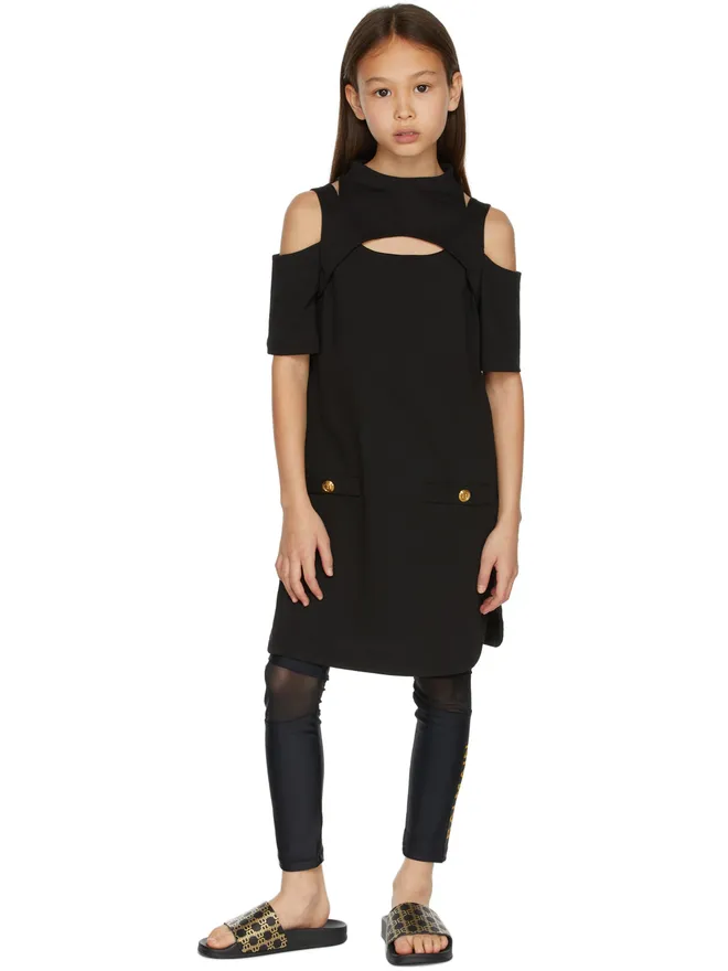 BALMAIN BALMAIN キッズ｜ カットアウトワンピースの商品画像