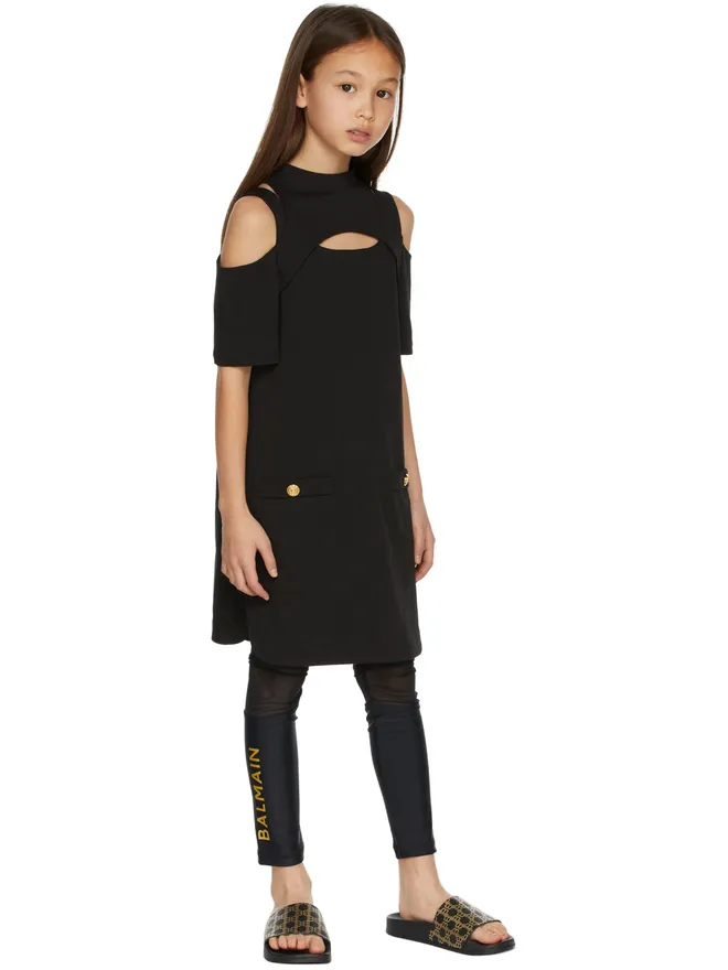 BALMAIN BALMAIN キッズ｜ ロゴ レギンスの商品画像