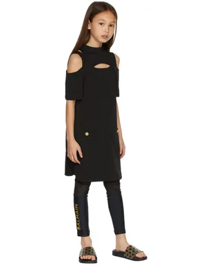 BALMAIN キッズ｜ ロゴ レギンス - サムネイル1