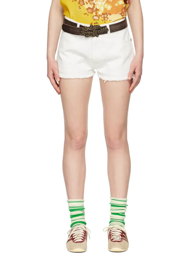 ERL ERL デニムショートパンツの商品画像