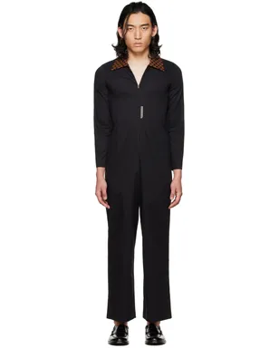 Connor McKnight Chess Collar Embroidered ジャンプスーツ - サムネイル1