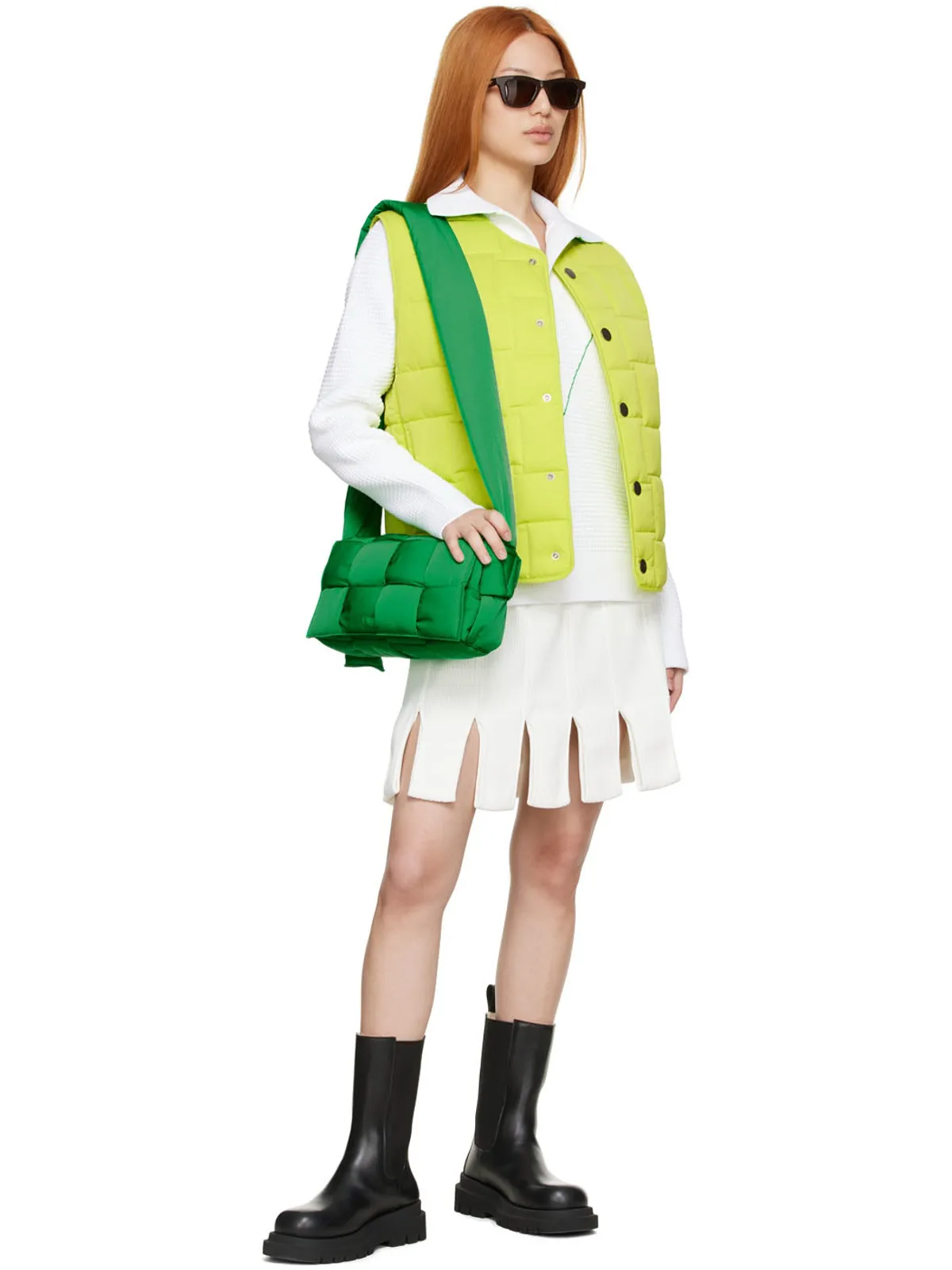 Bottega Veneta ナイロン ベスト - 画像4