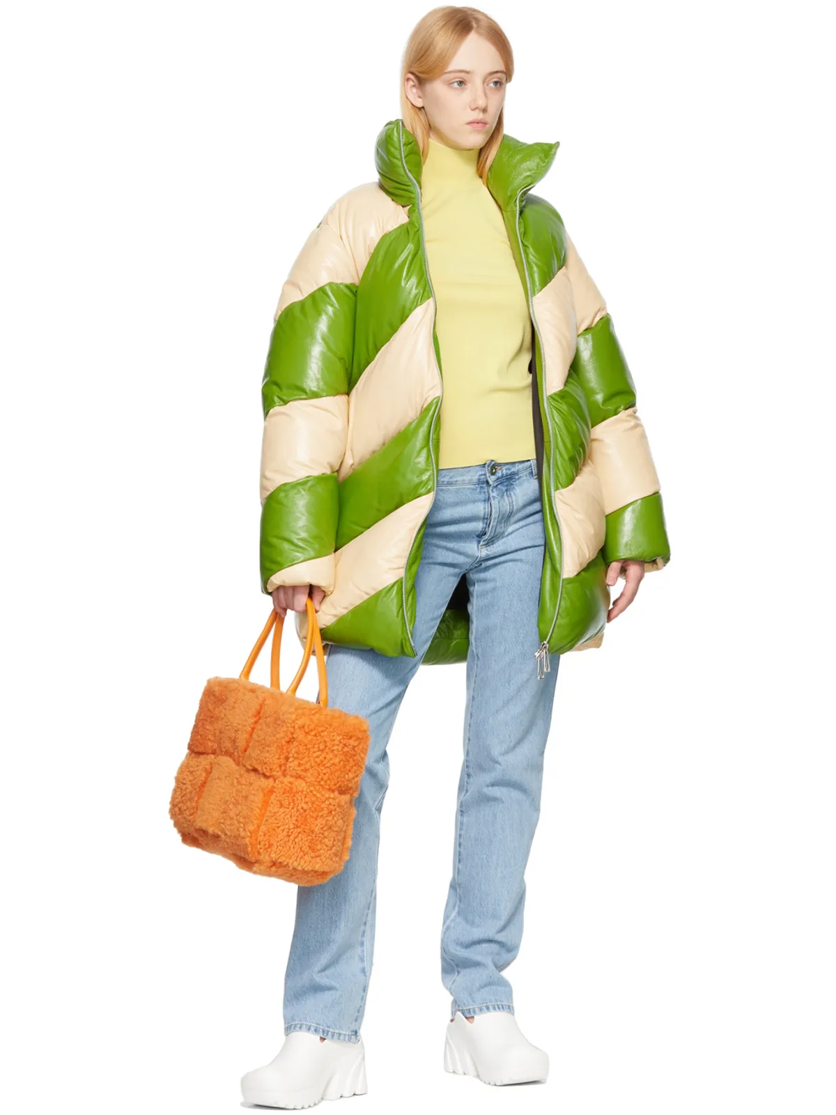 Bottega Veneta レザージャケット - 画像4
