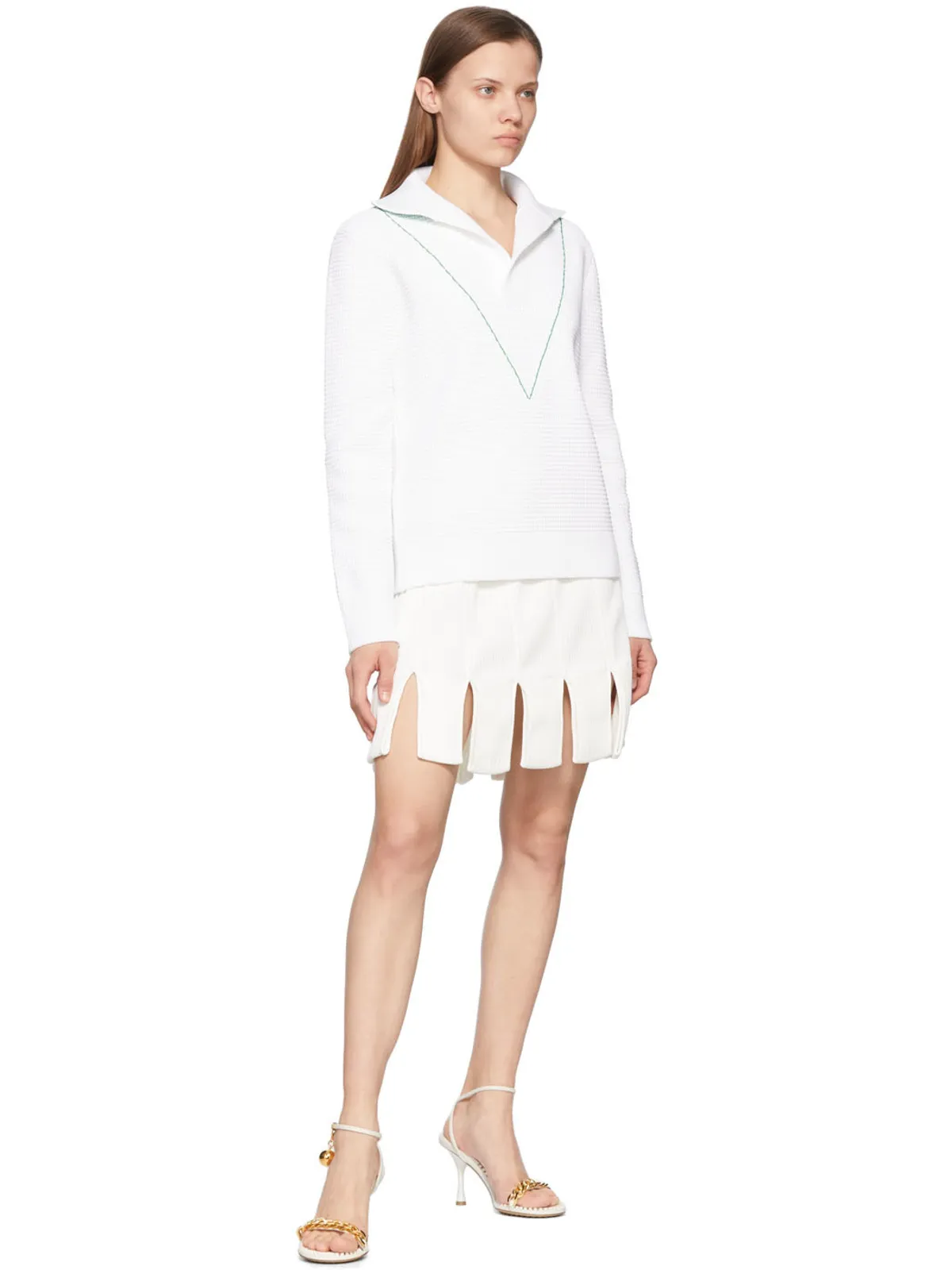 Bottega Veneta Dot ヒールサンダル - 画像5