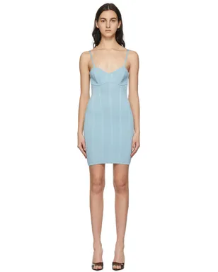 Herve Leger Ottoman Sweetheart ミニ ドレス - サムネイル1