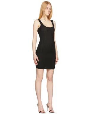 Herve Leger シャドウストライプ ミニドレス - サムネイル2
