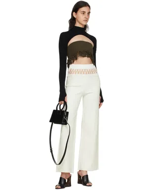 Dion Lee Fishnet テーラードパンツ - サムネイル4