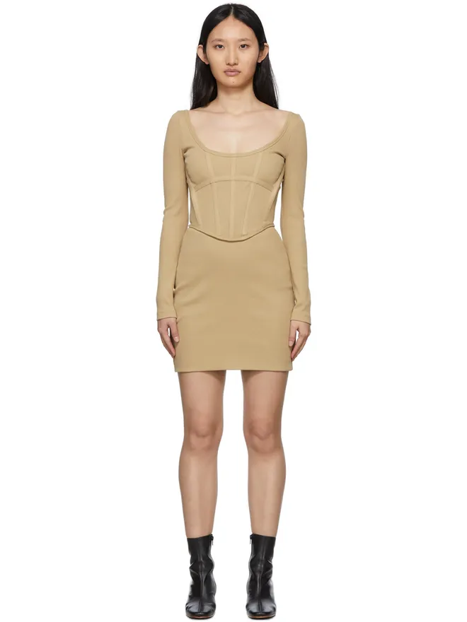 Dion Lee Dion Lee SSENSE限定 コルセットドレスの商品画像