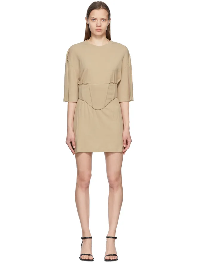 Dion Lee Dion Lee コットン ミニワンピースの商品画像