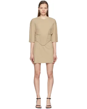 Dion Lee コットン ミニワンピース - サムネイル1