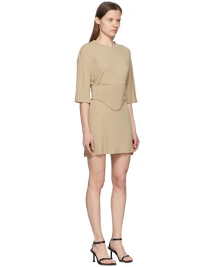 Dion Lee コットン ミニワンピース - サムネイル2