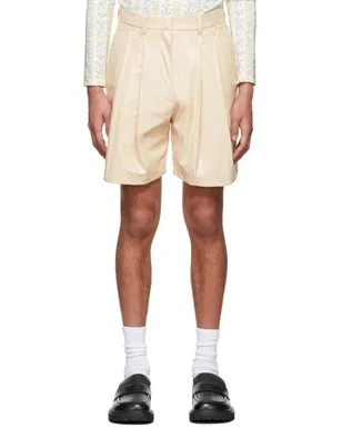 Tanner Fletcher Marlo Wet Look ショートパンツ - サムネイル1