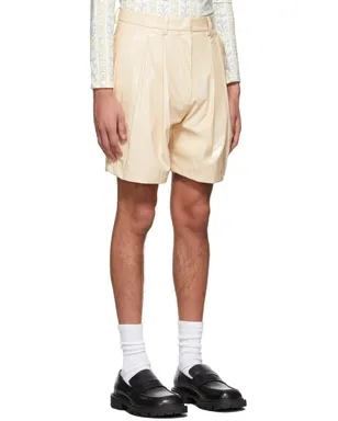 Tanner Fletcher Marlo Wet Look ショートパンツ - サムネイル2