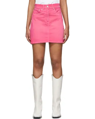 MSGM ロゴ ミニスカート - サムネイル1