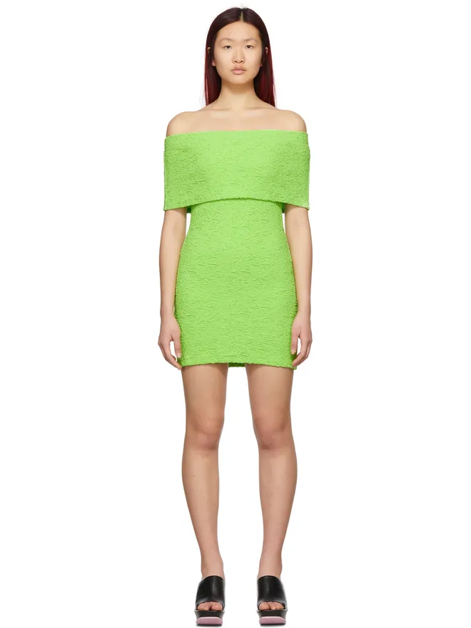 MSGM MSGM オフショルダーワンピースの商品画像