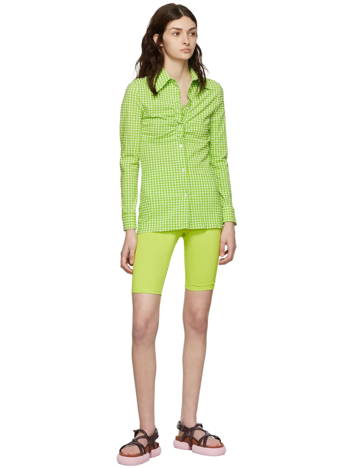 MSGM ナイロン シャツ - 画像4