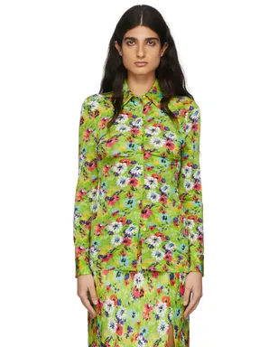 MSGM ビスコース シャツ - サムネイル1