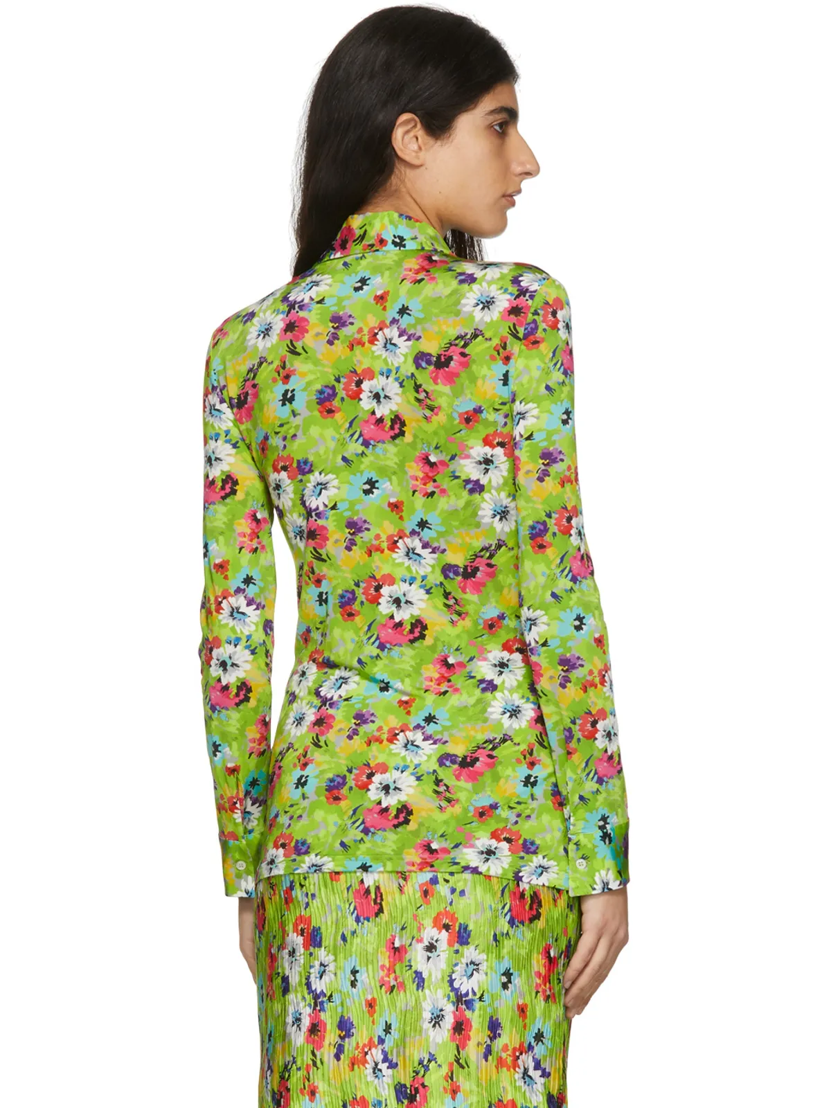 MSGM ビスコース シャツ - 画像3