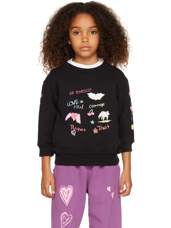 Kids Worldwide Kids Worldwide キッズ｜SSENSE限定 All Over Love スウェットシャツの商品画像