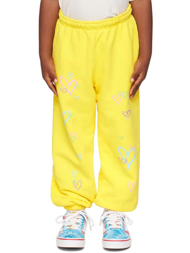 Kids Worldwide Kids Worldwide キッズ｜SSENSE限定 Love You スウェットパンツの商品画像