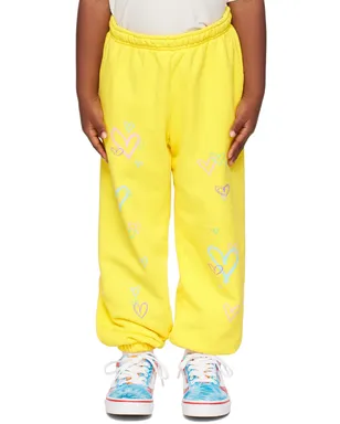 Kids Worldwide キッズ｜SSENSE限定 Love You スウェットパンツ - サムネイル1