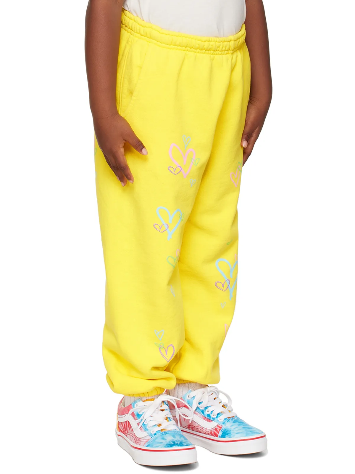 Kids Worldwide キッズ｜SSENSE限定 Love You スウェットパンツ - 画像2