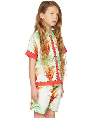 Endless Joy キッズ｜SSENSE限定 Date Palm 半袖シャツ - サムネイル2