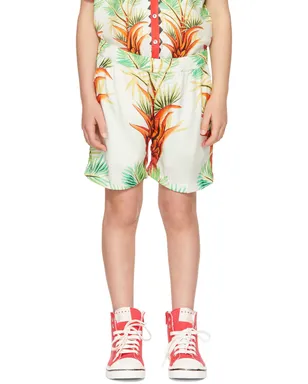 Endless Joy キッズ｜SSENSE限定 Date Palm ショートパンツ - サムネイル1