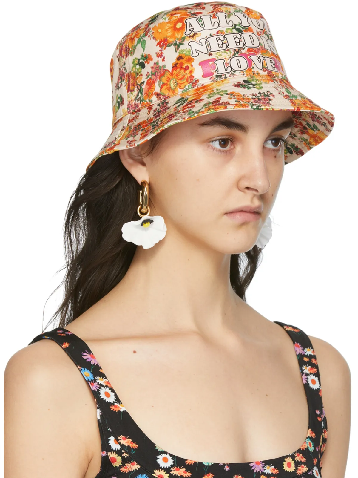 rabanne SSENSE 限定 Nacre Bob バケット ハット - 画像2