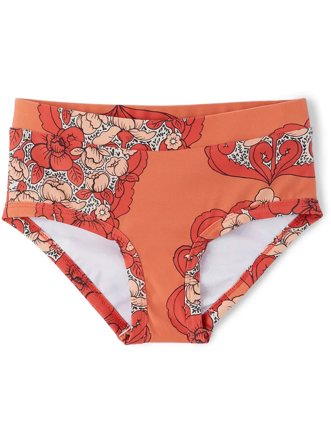 Mini Rodini Mini Rodini キッズ｜ Flowers スイムパンツの商品画像