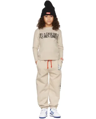 032c キッズ｜SSENSE 限定 Chess ロング スリーブ T シャツ - サムネイル1