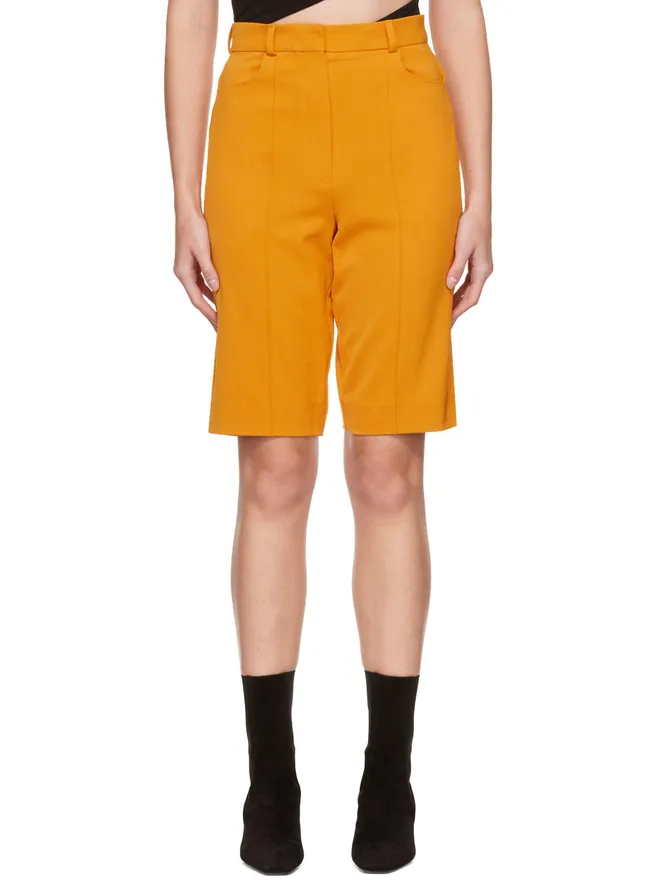 Olēnich Olēnich ピンタック ショートパンツの商品画像