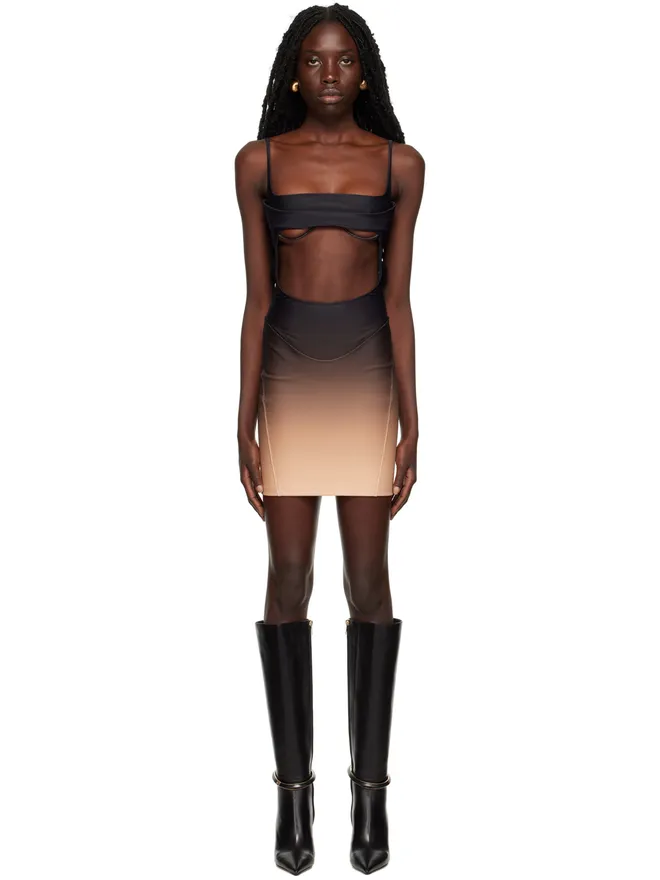 Mugler Mugler Dégradé ミニドレスの商品画像