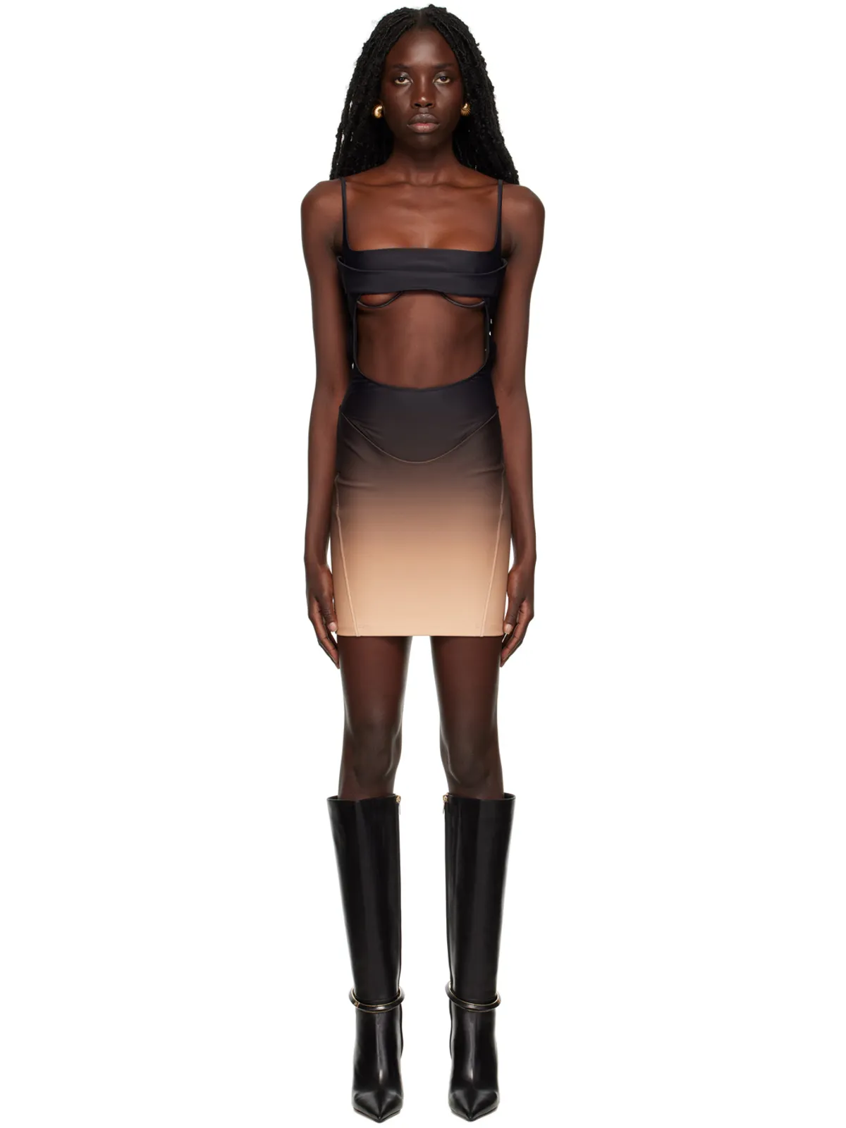 Mugler Dégradé ミニドレス - 画像1