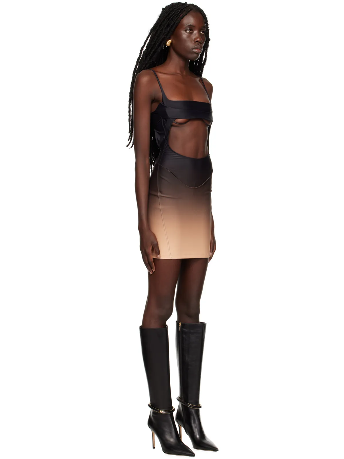 Mugler Dégradé ミニドレス - 画像2