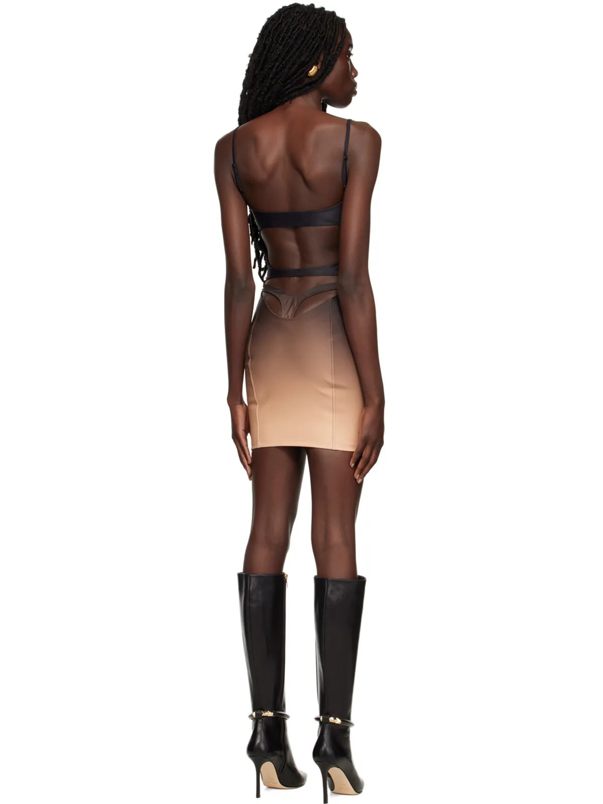 Mugler Dégradé ミニドレス - 画像3