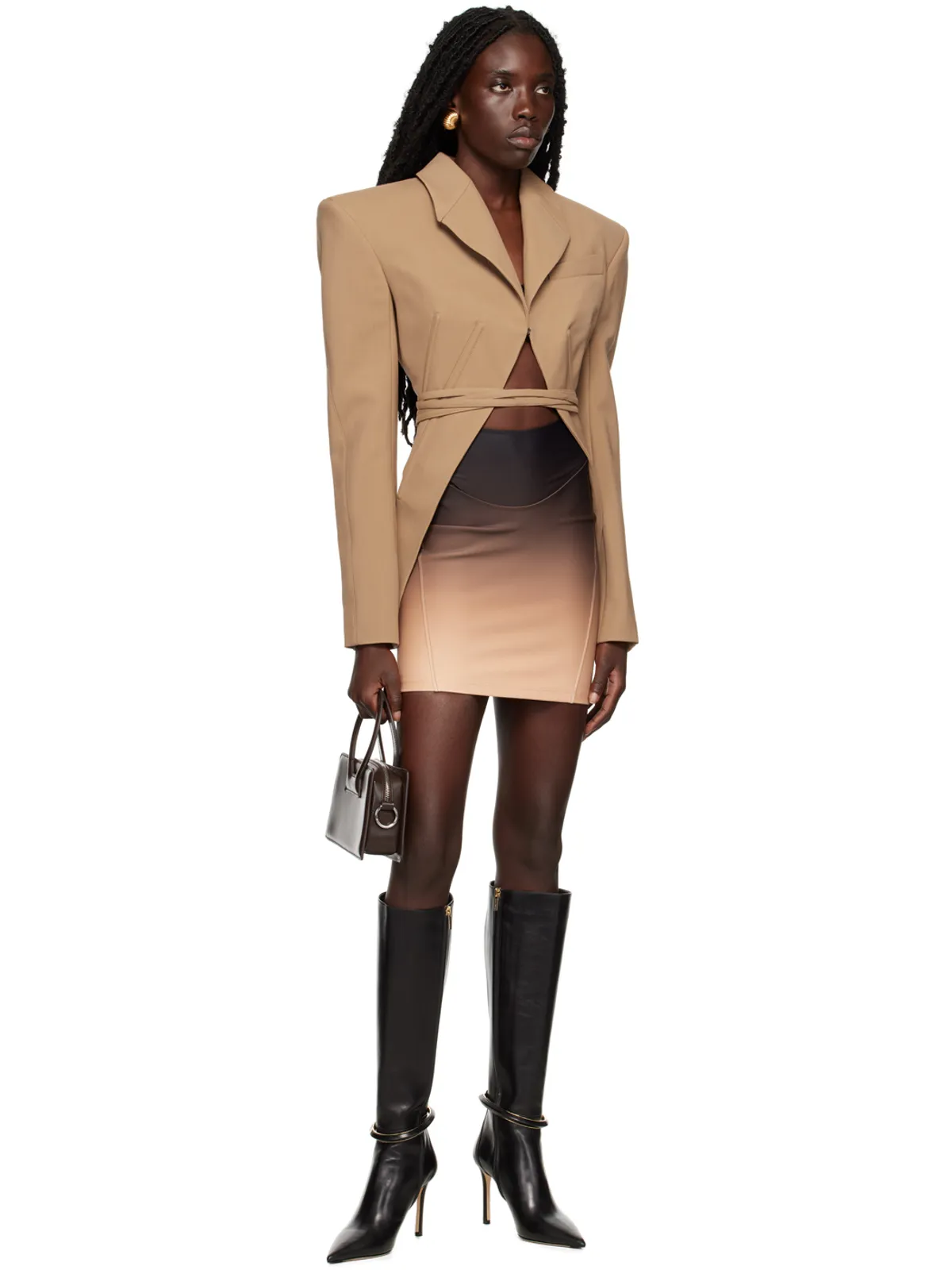 Mugler Dégradé ミニドレス - 画像4