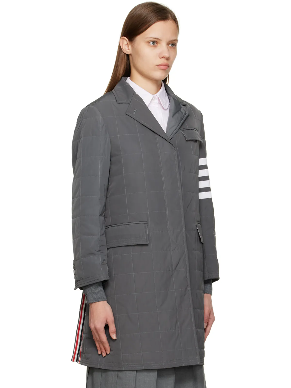 Thom Browne ダウン チェスターフィールドコート - 画像2
