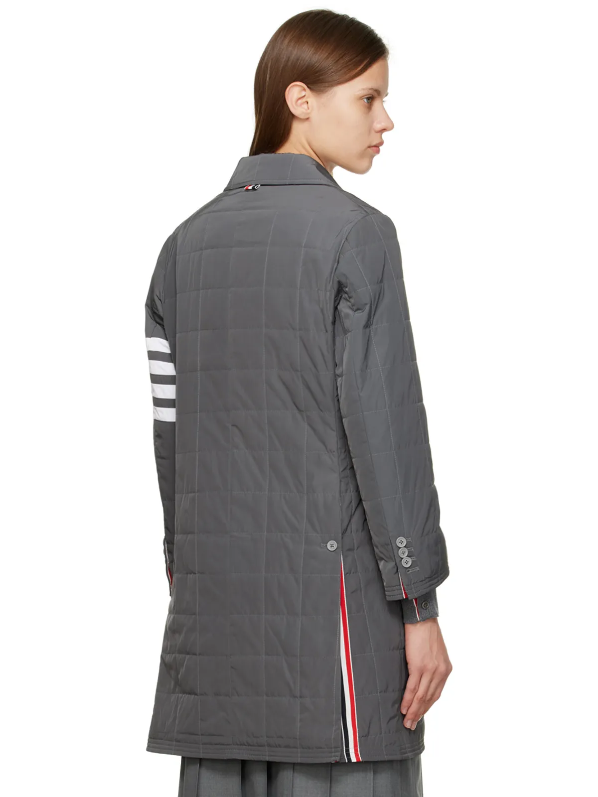 Thom Browne ダウン チェスターフィールドコート - 画像3
