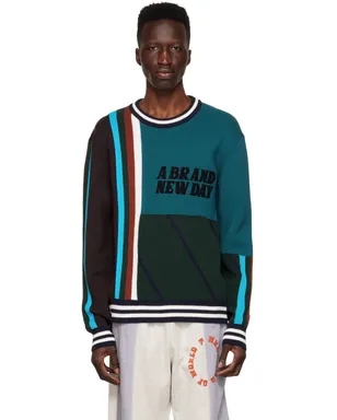 Ahluwalia &PaulSmith SSENSE限定 コットン セーター - サムネイル1