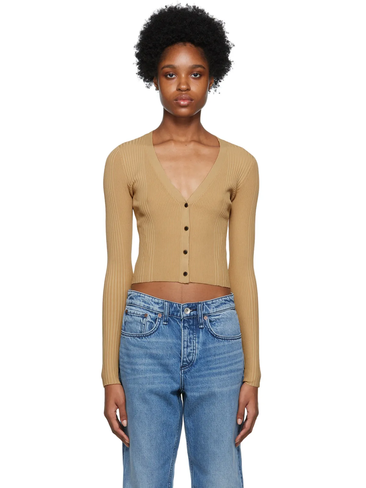 Rag & Bone リブ カーディガン - 画像1