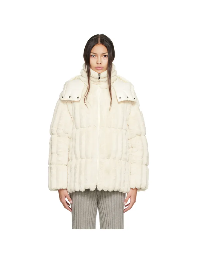 Moncler Moncler Fare フェイクファー ダウンジャケットの商品画像