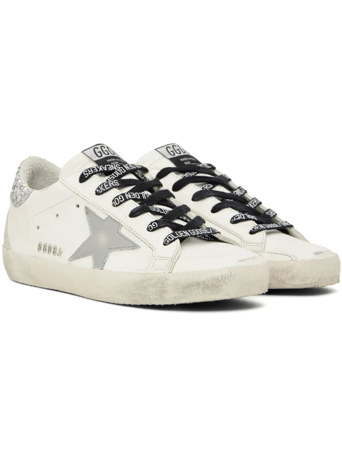 Golden Goose SSENSE限定 Superstar スニーカー - 画像4