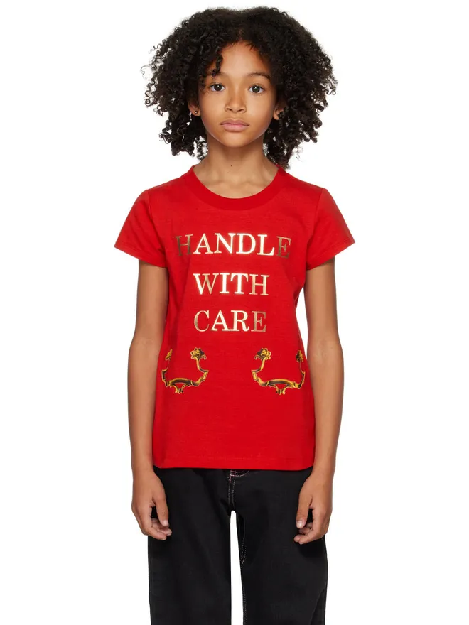 Moschino Moschino キッズ｜ Handle With Care Tシャツの商品画像