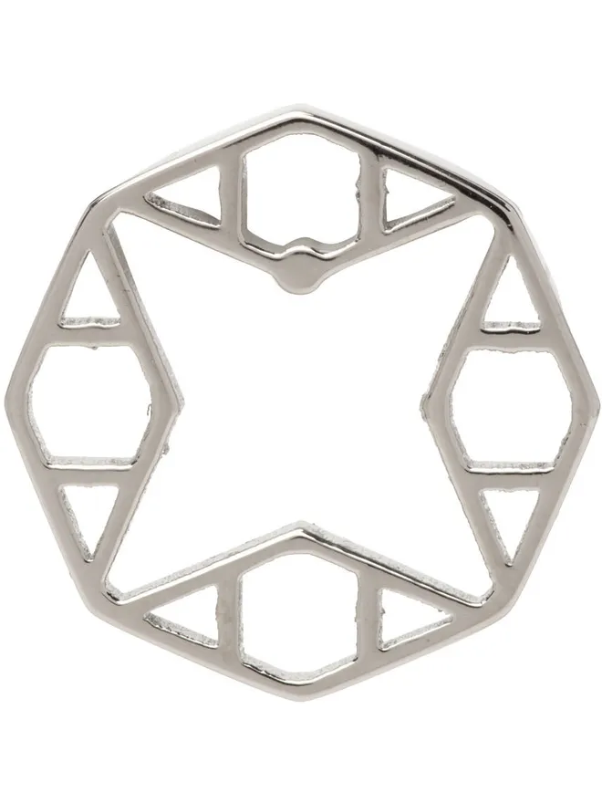 1017 ALYX 9SM 1017 ALYX 9SM シルバー Circle シングルピアスの商品画像