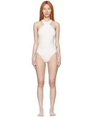Courrèges SSENSE限定 ナイロン ワンピース スイムウェア - サムネイル1